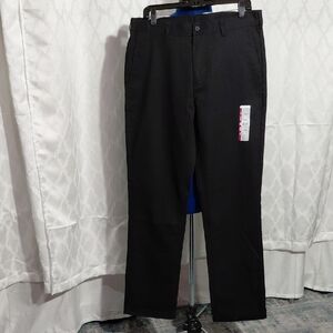 George Men's Black Chinos